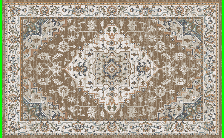 Mayberry Rugs Plymouth Beryl Brown Area Rug – Traditional Home Decor Rug Mayberry Rug