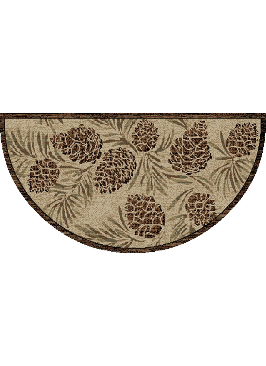 Mayberry Rugs American Destination Pine Grove Antique Area Rug – Rustic Lodge Rug Mayberry Rug