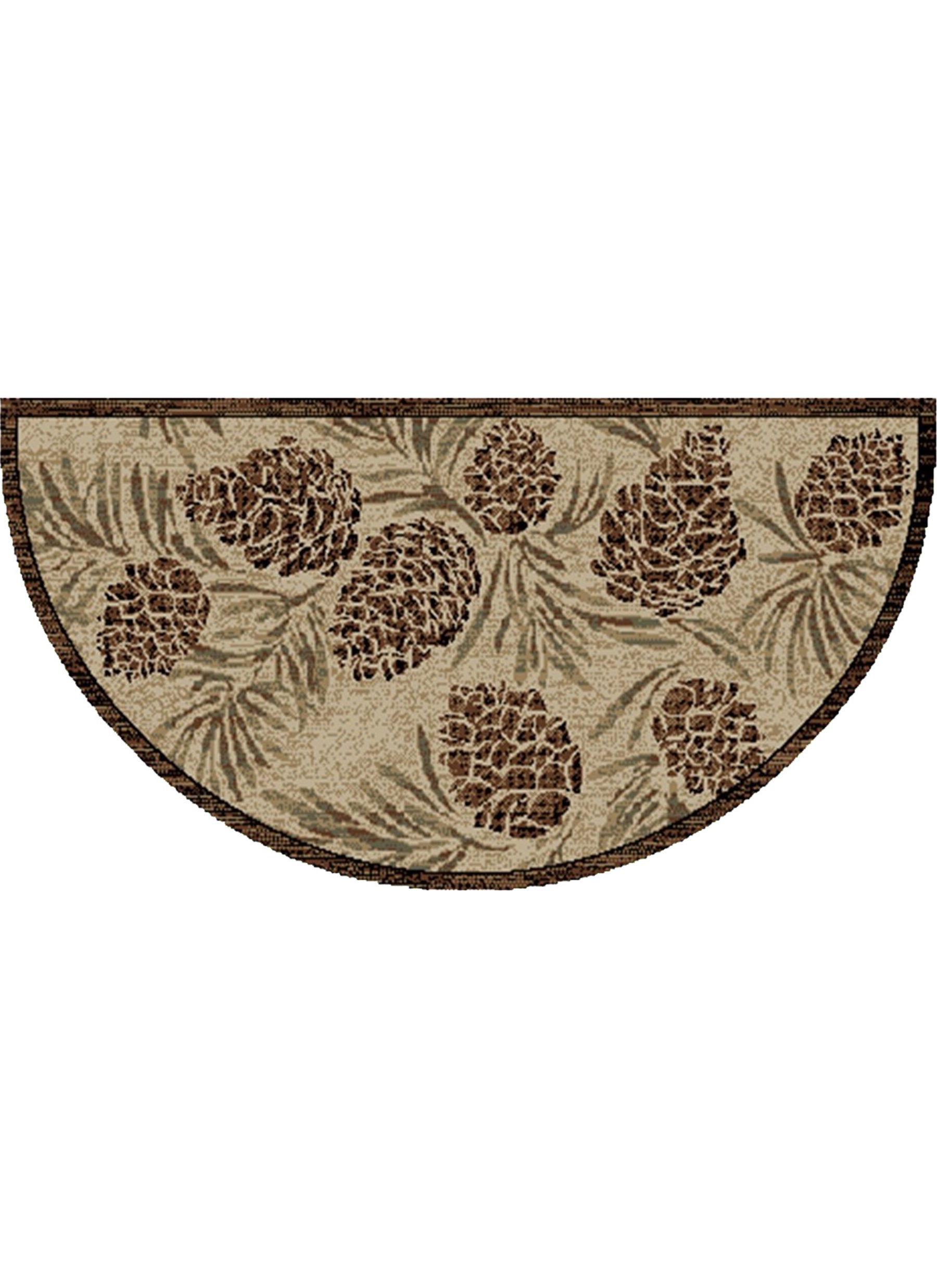 Mayberry Rugs American Destination Pine Grove Antique Area Rug – Rustic Lodge Rug Mayberry Rug