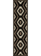 Mayberry Rugs Tacoma Rialto Black Area Rug – Rustic Lodge Rug Mayberry Rug