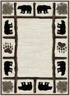 Mayberry Rugs Tacoma Roaring Fork Multi Area Rug – Rustic Lodge Rug Mayberry Rug