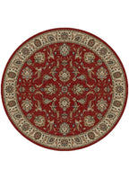 Mayberry Rugs Home Town Ambassador Claret Area Rug – Traditional Home Decor Rug Mayberry Rug