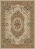 Mayberry Rugs Home Town Lyon Ivory Area Rug – Traditional Home Decor Rug Mayberry Rug