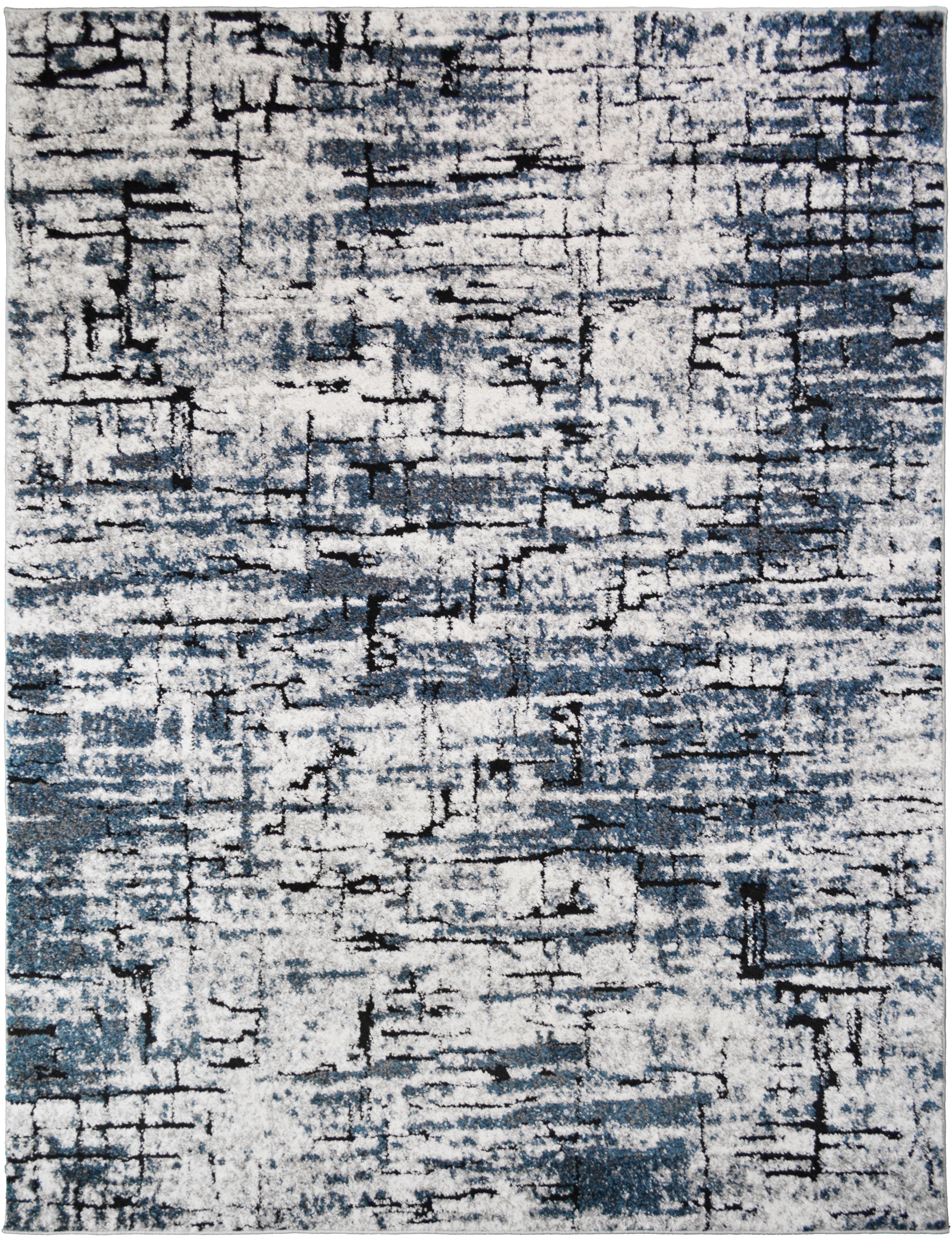 Mayberry Rugs Denver Iliad Blue Area Rug – Modern Casual Rug Mayberry Rug