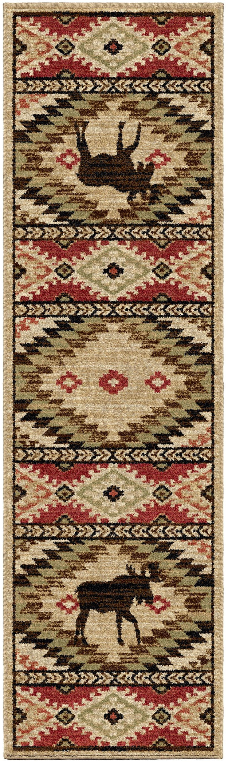 Mayberry Rugs Lodge King High Country Multi Area Rug – Mountain Lodge Rug Mayberry Rug