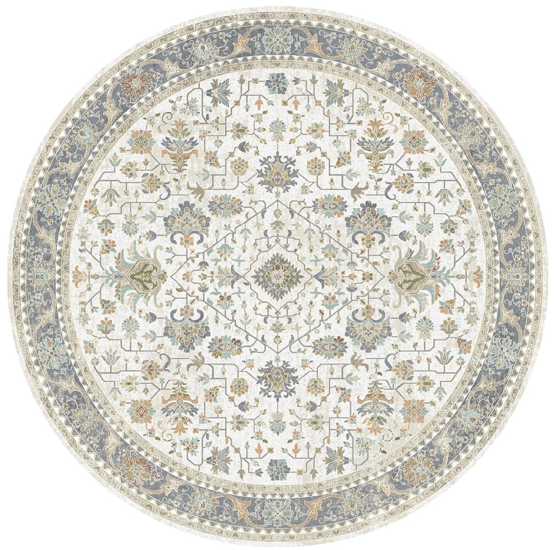Mayberry Rugs Windsor Manchester Ivory Area Rug – Traditional Home Decor Rug Mayberry Rug