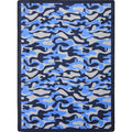 Funky Camo Blue