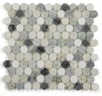 Penny Marble Mosaic 11 x 11.75 Elysium