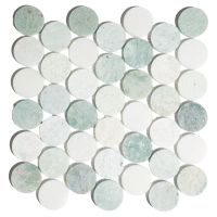 Penny Marble Large Mosaic 11.75 x 12 Elysium
