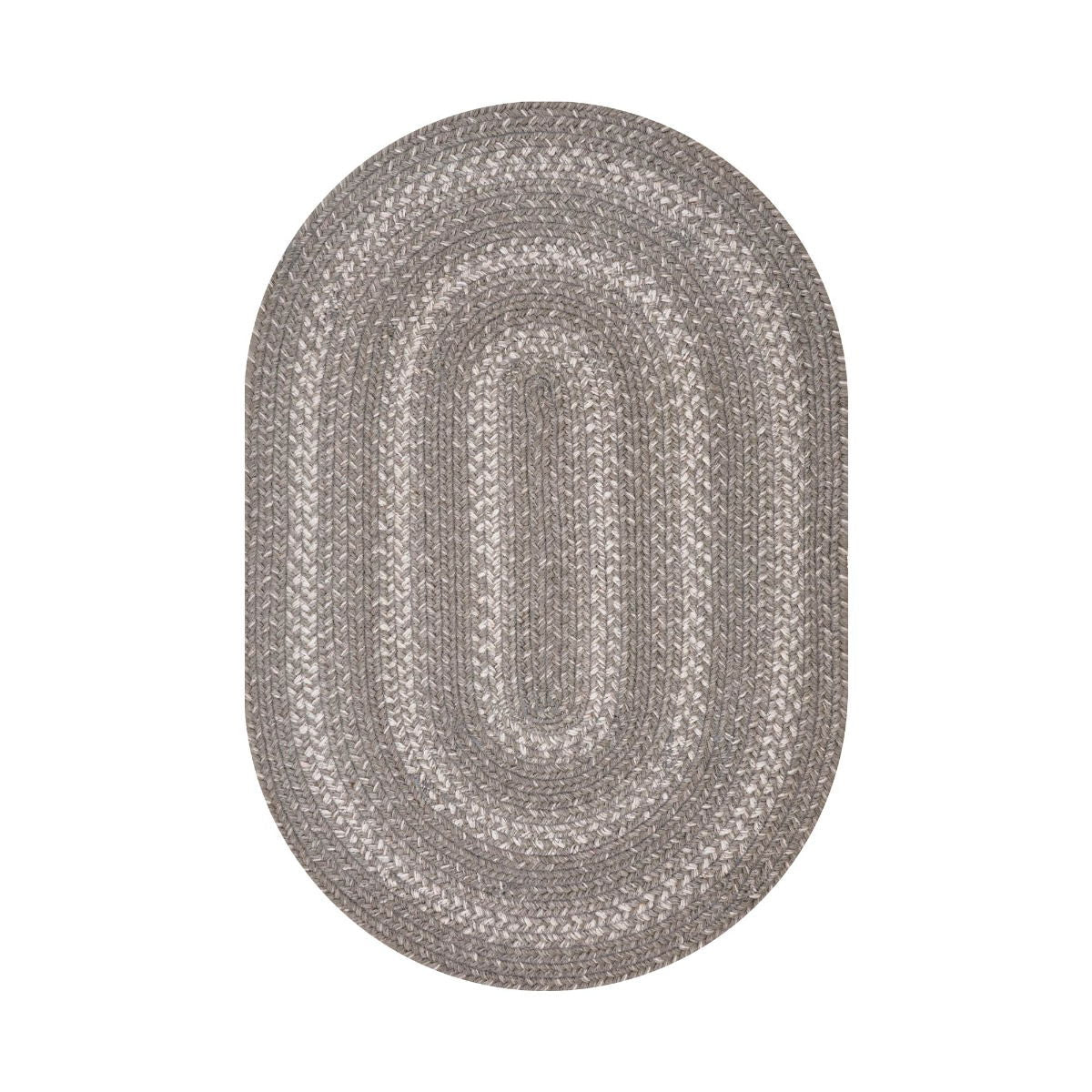 2x3  Grey Cloud Oval Homespice Rugs