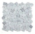 Glass & Marble Pebble Mosaic Tile Elysium