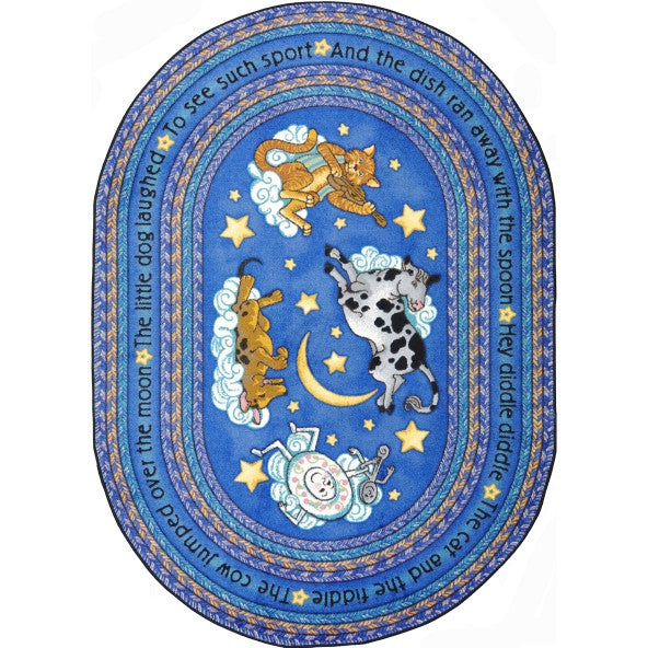 Hey Diddle Diddle Blue Joy Carpets