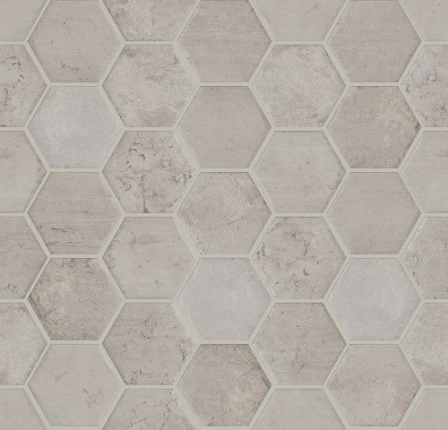 CITY LIGHTS 6X7 HEXAGON in MATTE Finish Shaw Tile & Stone