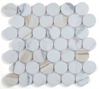 Penny Marble Large Mosaic 11.75 x 12 Elysium