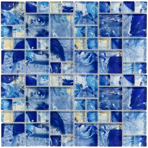 SPLASH Island Block Glass Mosaic Tile Anthology