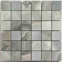 Reves Matte Tile Mosaic 2 x 2 on a 12 x 12 Sheet Elysium