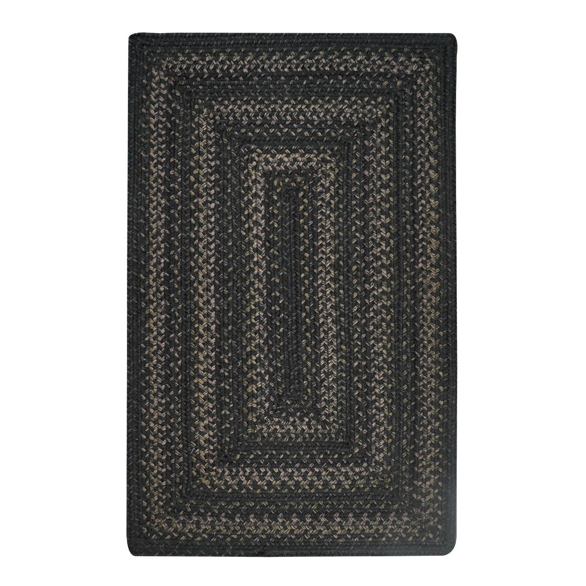 22x72 Jet Black Rect Homespice Rugs