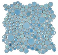Growing Series Glass Pebble Mosaic Tile Elysium