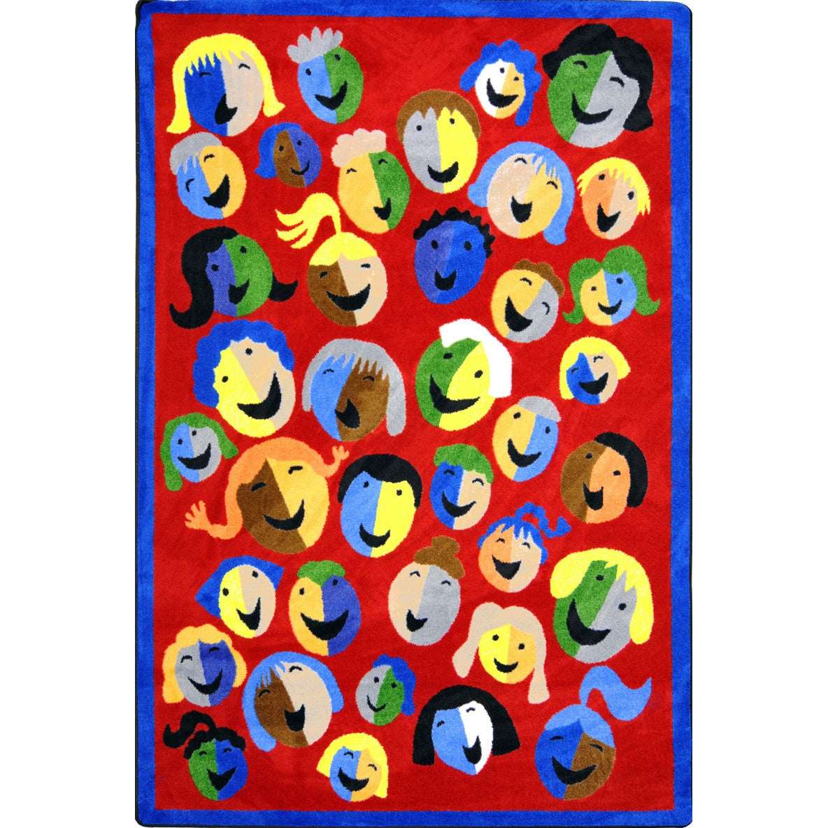 Joyful Faces Red