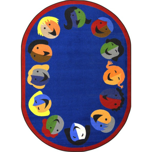 Joyful Faces Blue Joy Carpets
