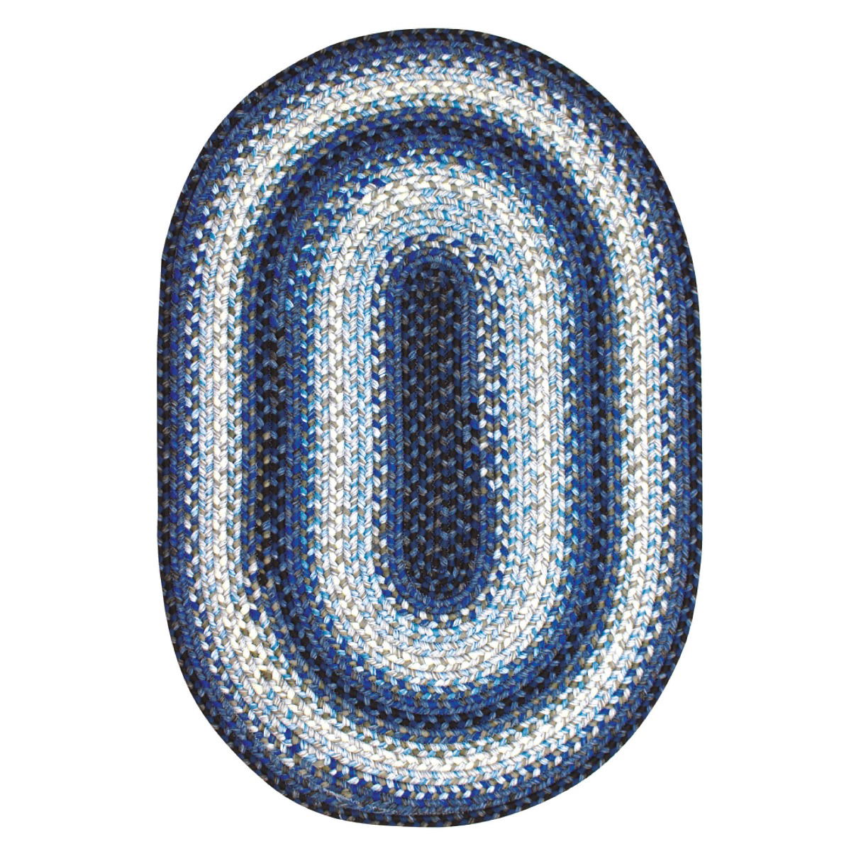 8x10  Juniper Oval Homespice Rugs