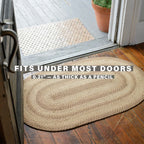 Cookie Dough Braided Jute Rug Homespice Rugs