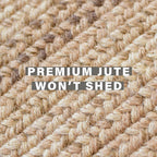 Cookie Dough Braided Jute Rug Homespice Rugs