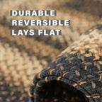 Kilimanjaro Black Braided Jute Rug Homespice Rugs