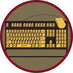 Keyboard Connection Brown Joy Carpets