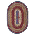 20x30  Log Cabin Step Oval SPO Homespice Rugs