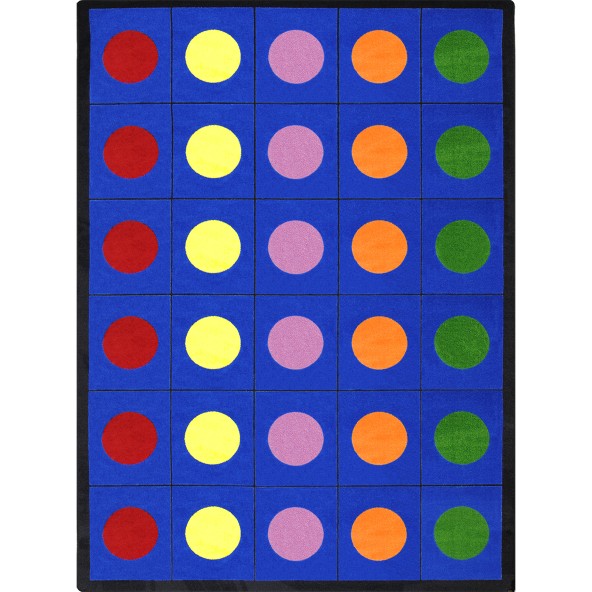 Lots of Dots Primary Joy Carpets