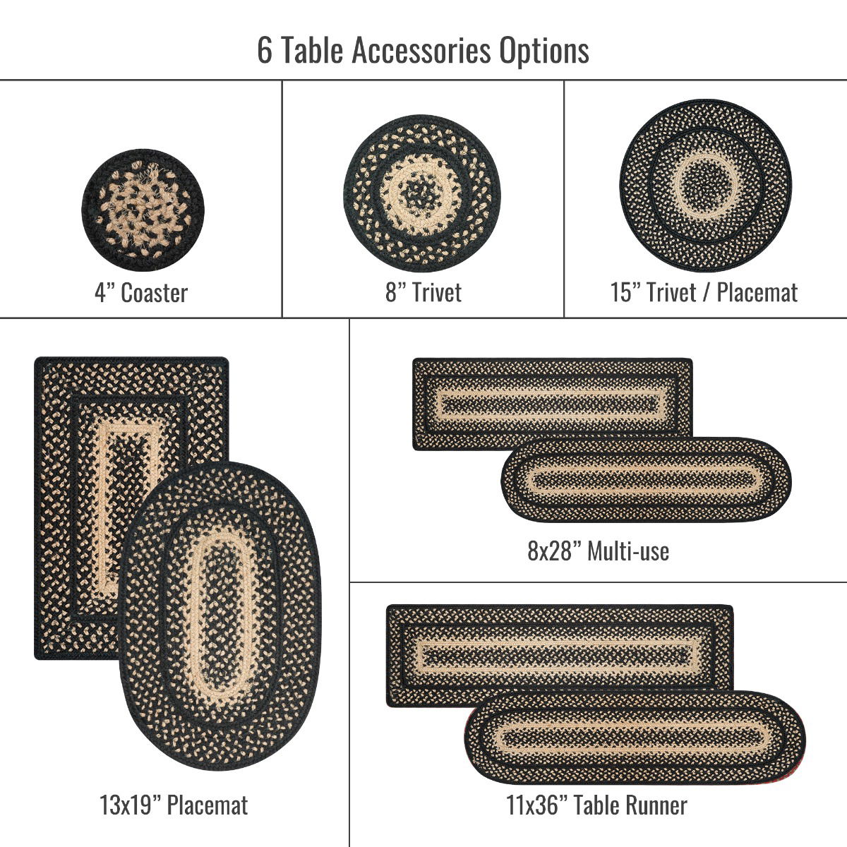 8x28 Stair Treads Manchester Oval Set of 2 Homespice Rugs