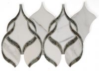 Prestige Polished Marble Decorative Mosaic Elysium
