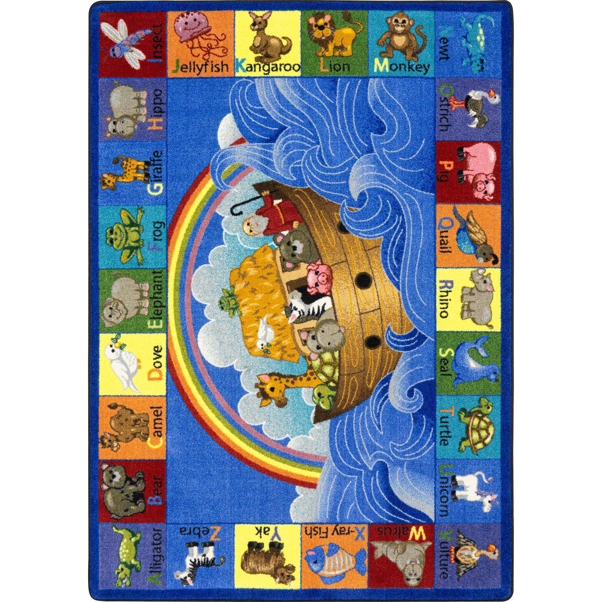 Noah's Alphabet Animals Rainbow