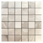 Reves Matte Tile Mosaic 2 x 2 on a 12 x 12 Sheet Elysium
