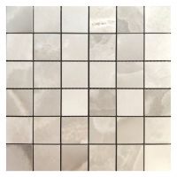 Reves Matte Tile Mosaic 2 x 2 on a 12 x 12 Sheet Elysium