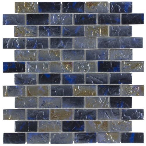 SPLASH 1 x 2 Glass Mosaic Tile Anthology