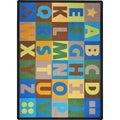 Oversize Alphabet Earthtone