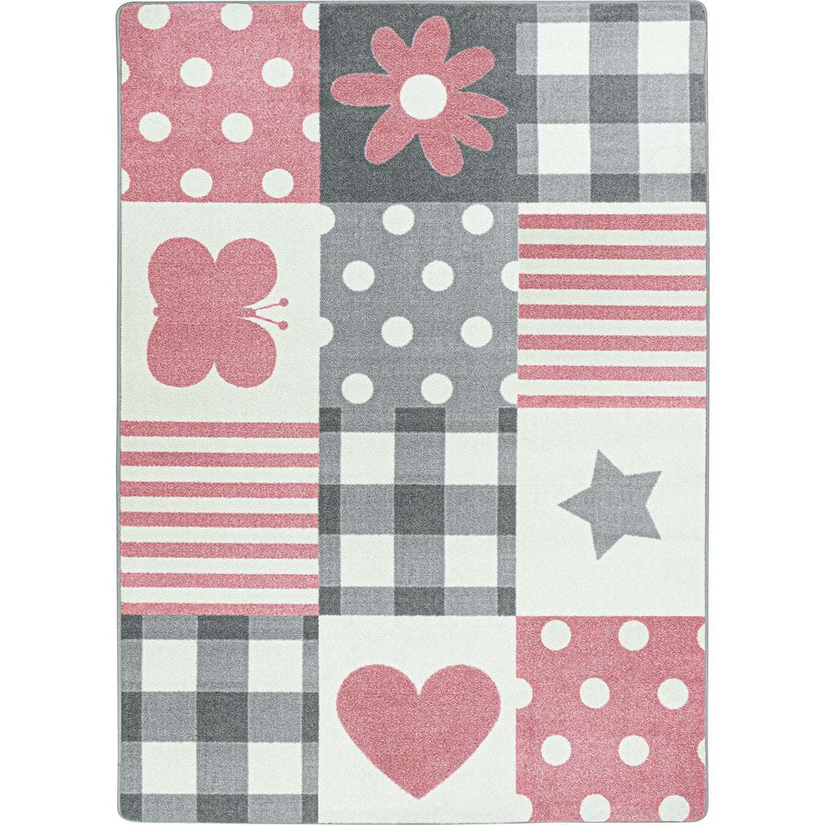 Patchwork Girl Blush
