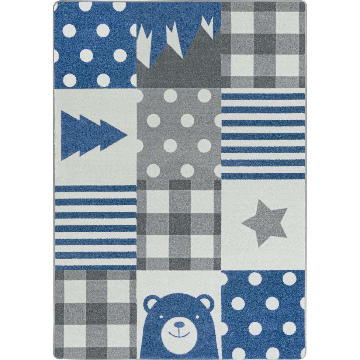 Patchwork Boy Blue Skies