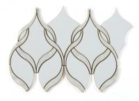 Prestige Polished Marble Decorative Mosaic Elysium
