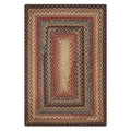 6x9  Peppercorn Oval SPO CL Homespice Rugs