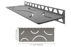 Schluter-SHELF-W Rectangular Wall Shelf for Tile Showers Style Curve Schluter