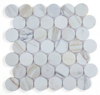 Penny Marble Large Mosaic 11.75 x 12 Elysium