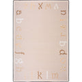 Polka Dot ABC's Beige