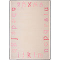 Polka Dot ABC's Pink