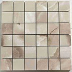Reves Matte Tile Mosaic 2 x 2 on a 12 x 12 Sheet Elysium