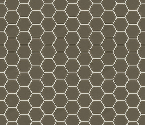 ASCENDANT 3" Hexagon Mosaic Glass Wall tile by Shaw Shaw Tile & Stone