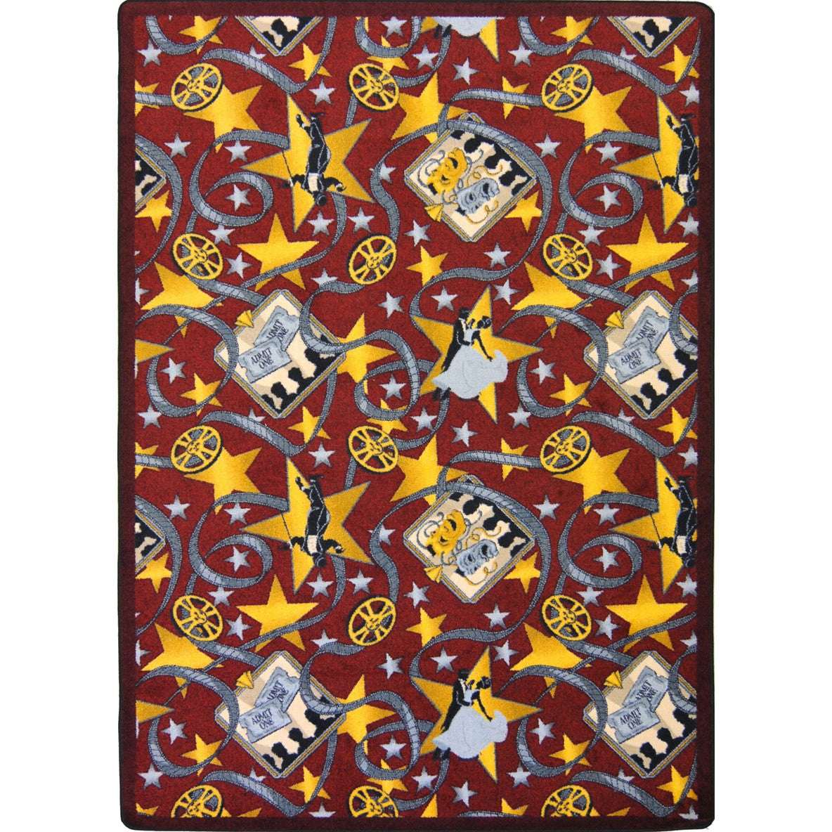 Silver Screen Burgundy