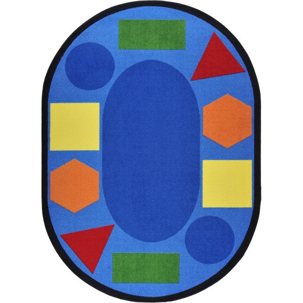 Sitting Shapes Multi Joy Carpets